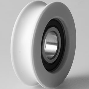 Image showing long lasting, low wear, low friction pulley or guide wheel